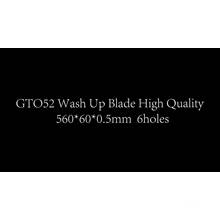 Chinese origin 6 Holes GTO52 Wash Up Blade